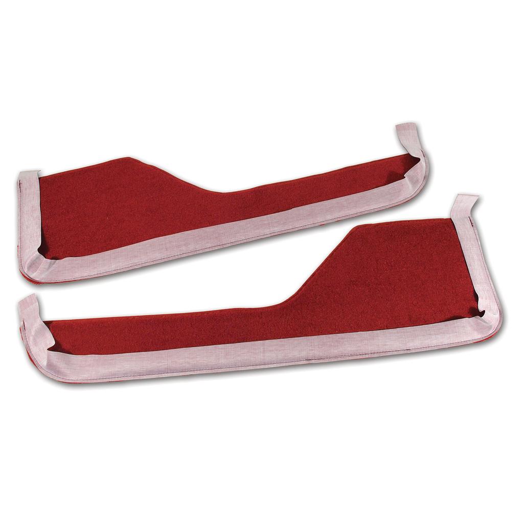 C4 1984-1985 Corvette Carpet Vinyl Strips, Red
