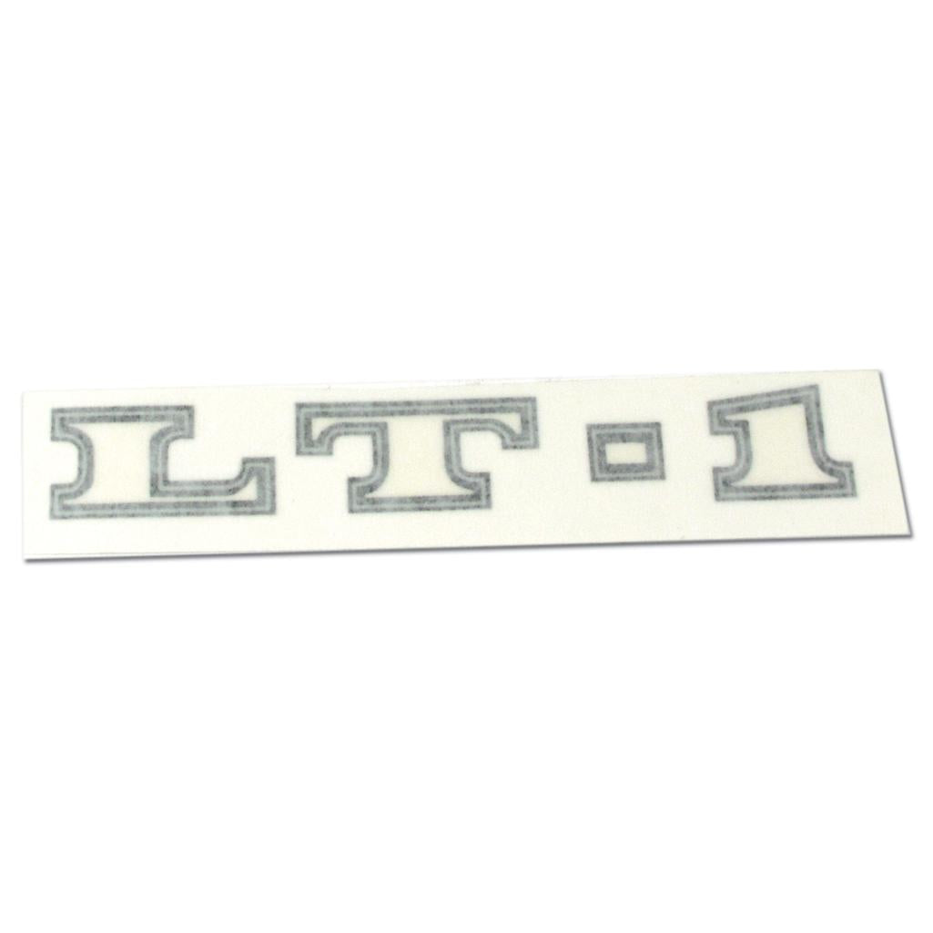 C3 1970 Corvette Hood Decal, LT1 Black/Silver