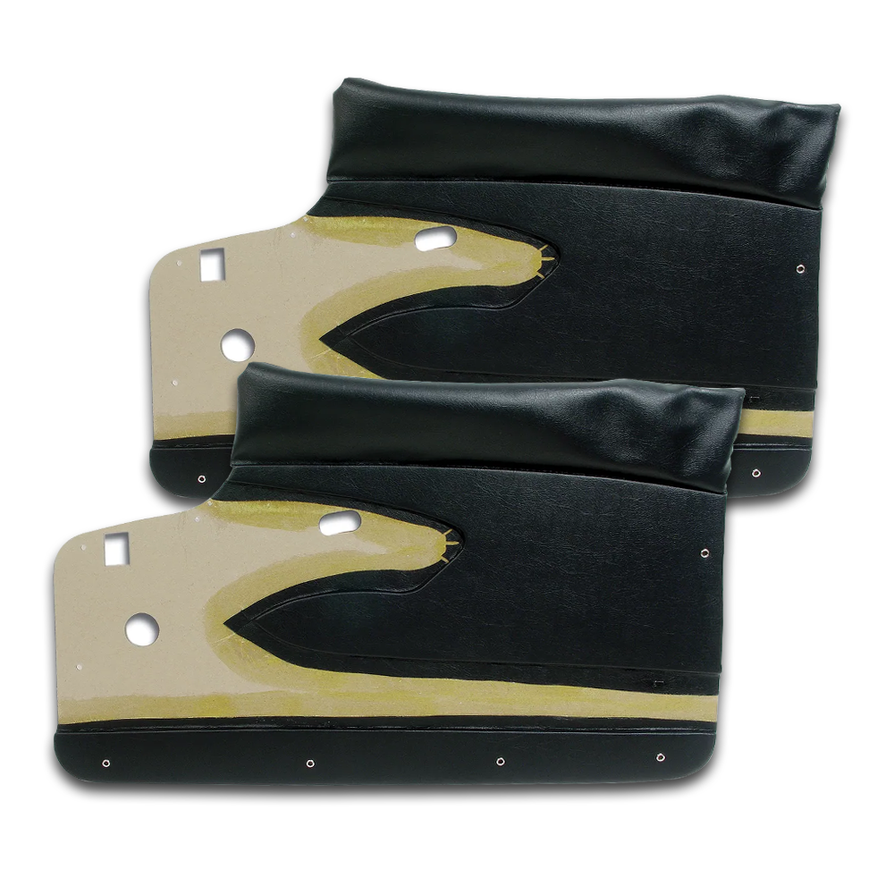 C1 1959 Corvette Door Panels W/O Supports - Pair