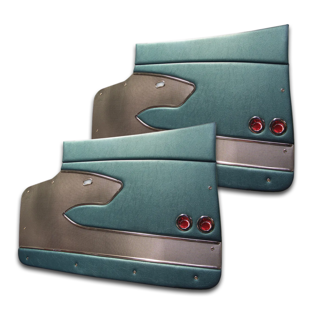 C1 1959 Corvette Door Panels - Deluxe - Pair