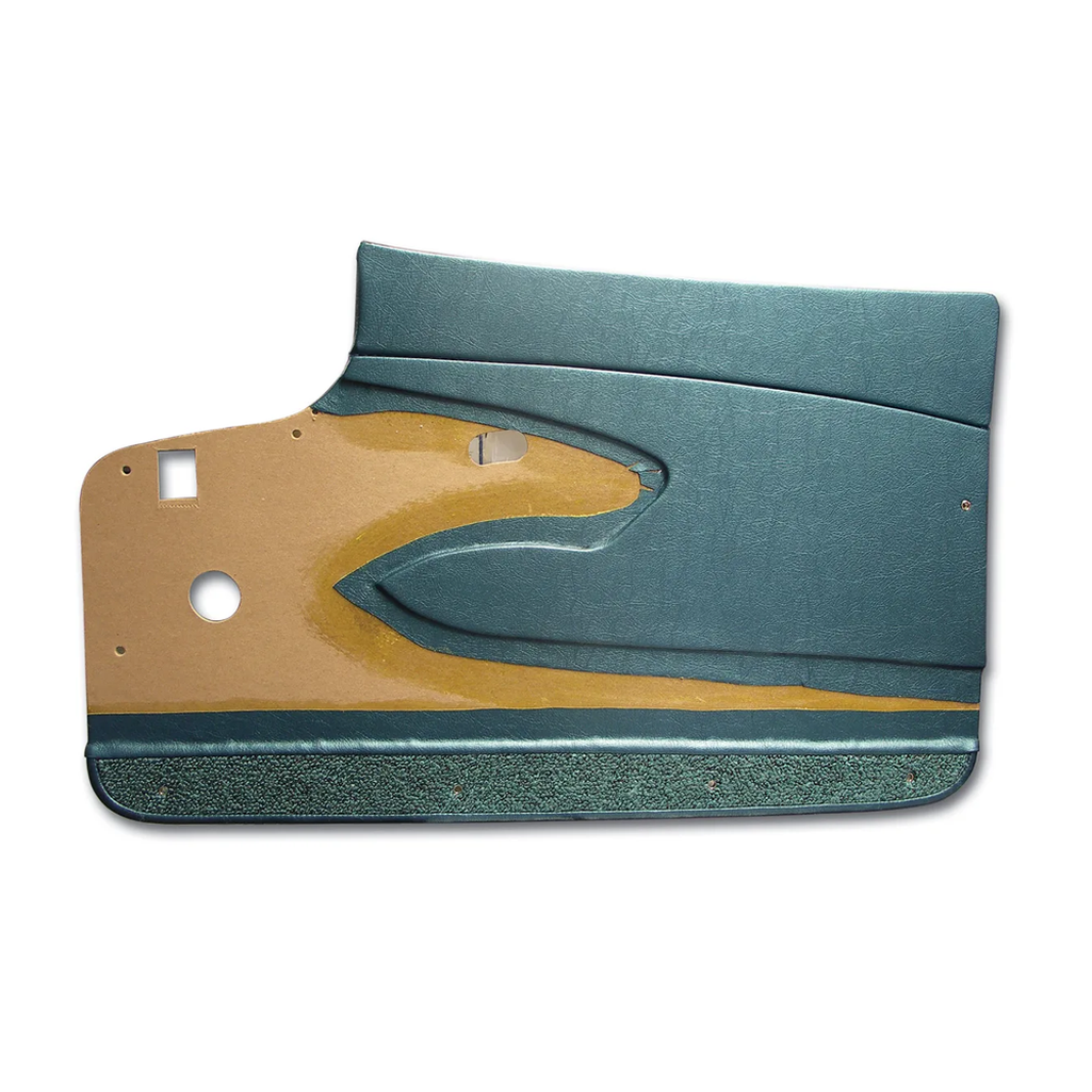 C1 1960-1961 Corvette Door Panels with Metal Support - Pair