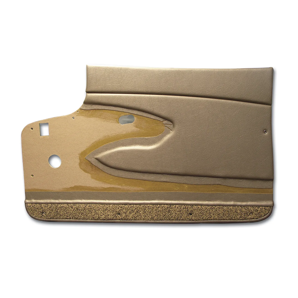 C1 1960-1961 Corvette Door Panels with Metal Support - Pair