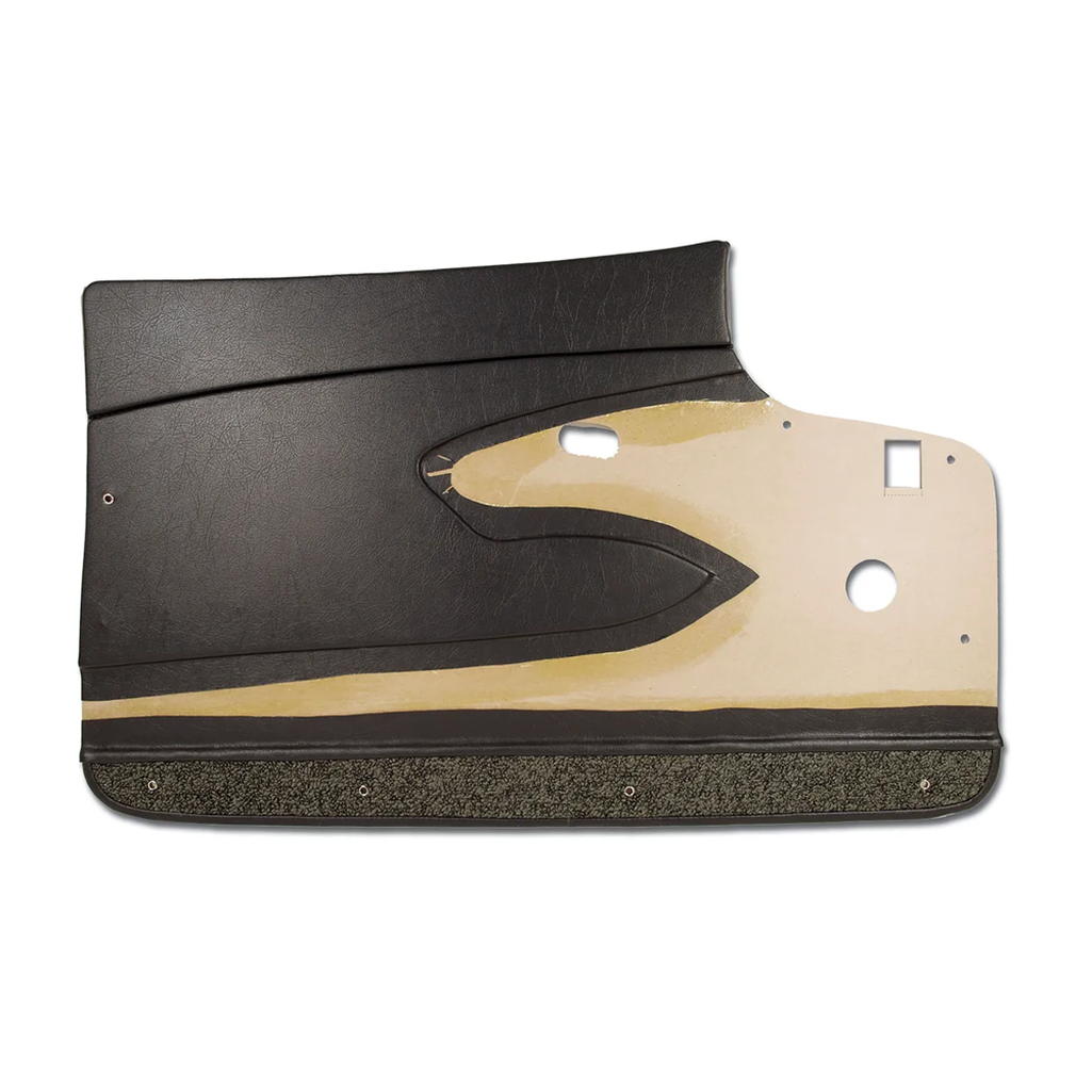 C1 1960-1961 Corvette Door Panels with Metal Support - Pair