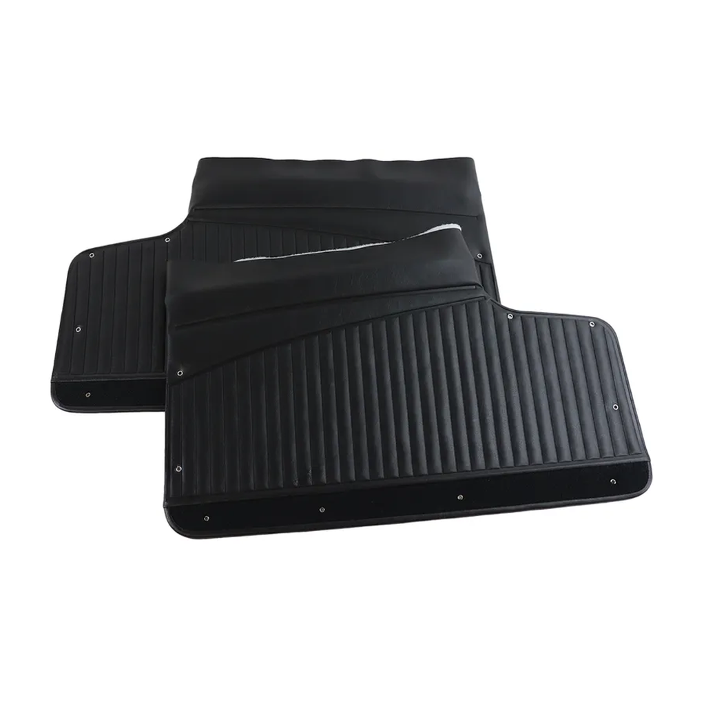 C1 1962 Corvette Door Panels - Black - Pair