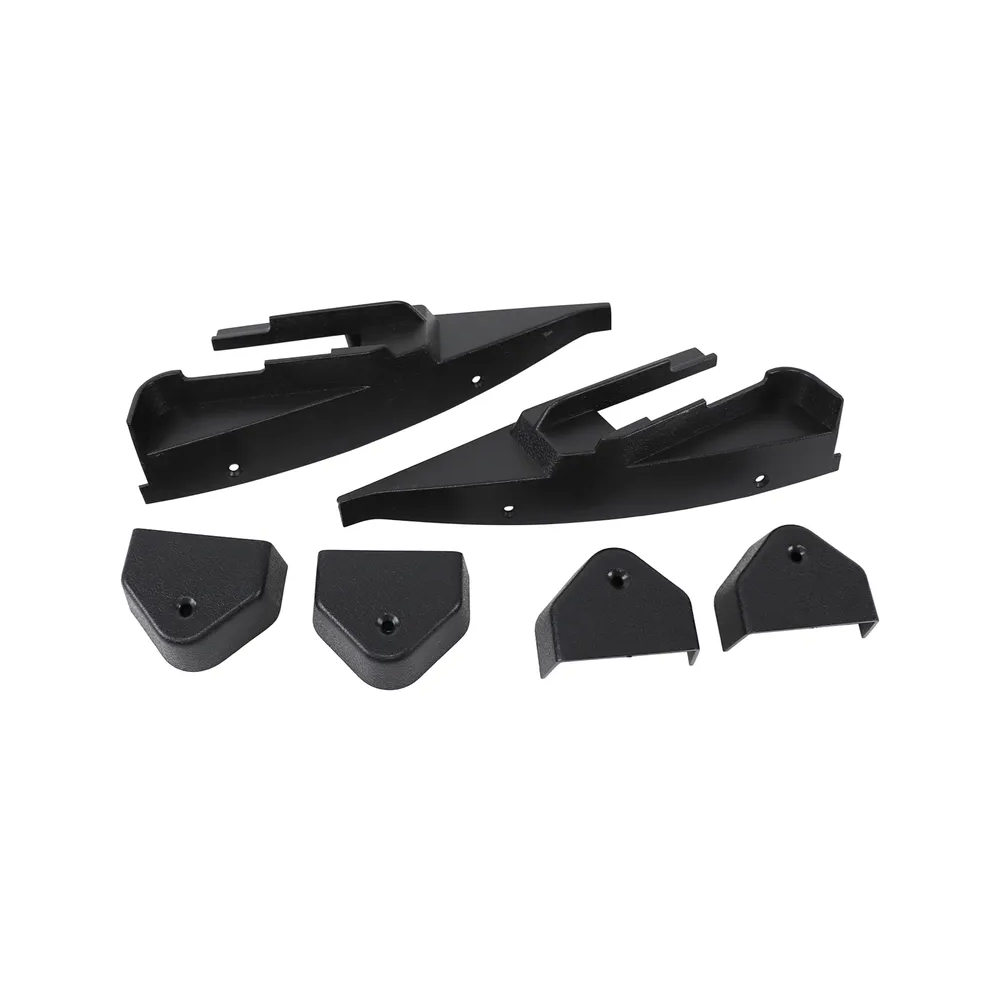 C3 1978-1982 Corvette Glass Top Latch & Pin Covers - 6Pc Set