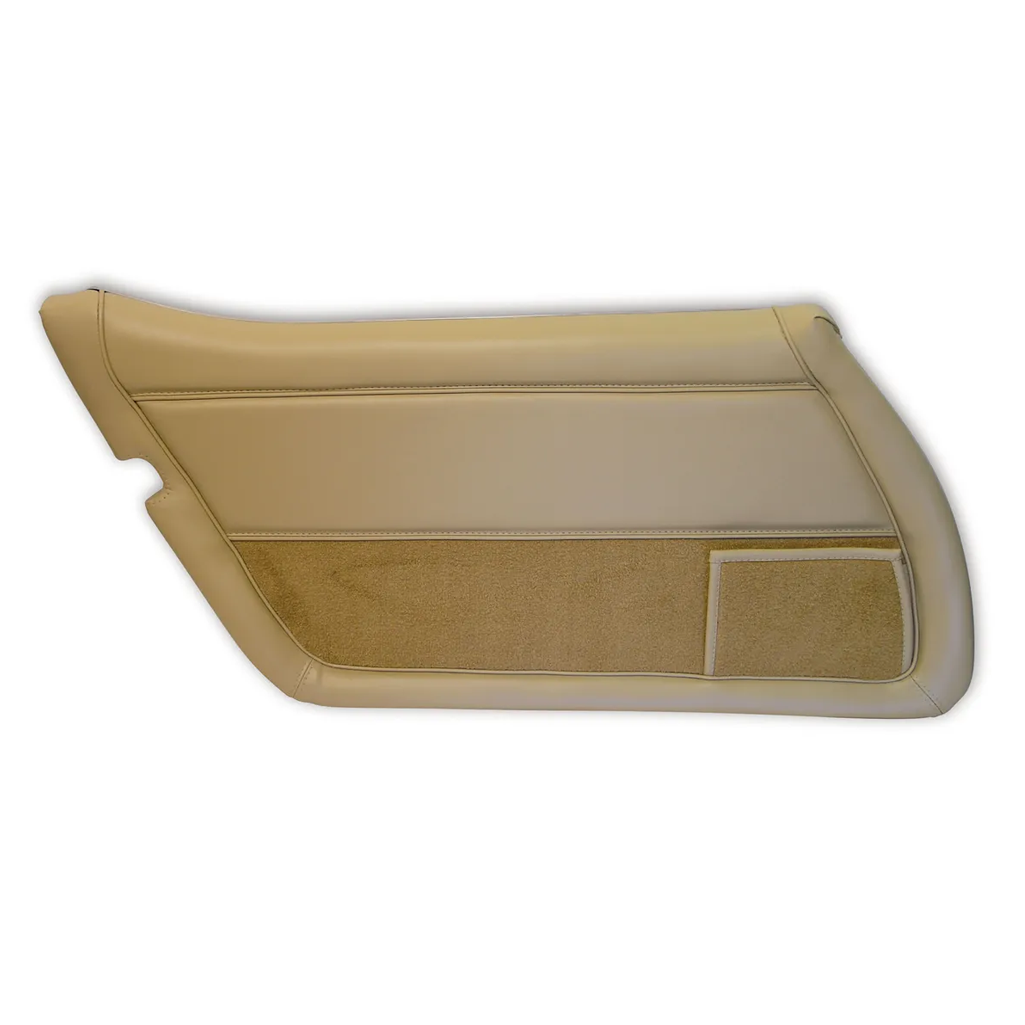C3 1978-1982 Corvette Door Pane - Vinyl w/Carpet - LH