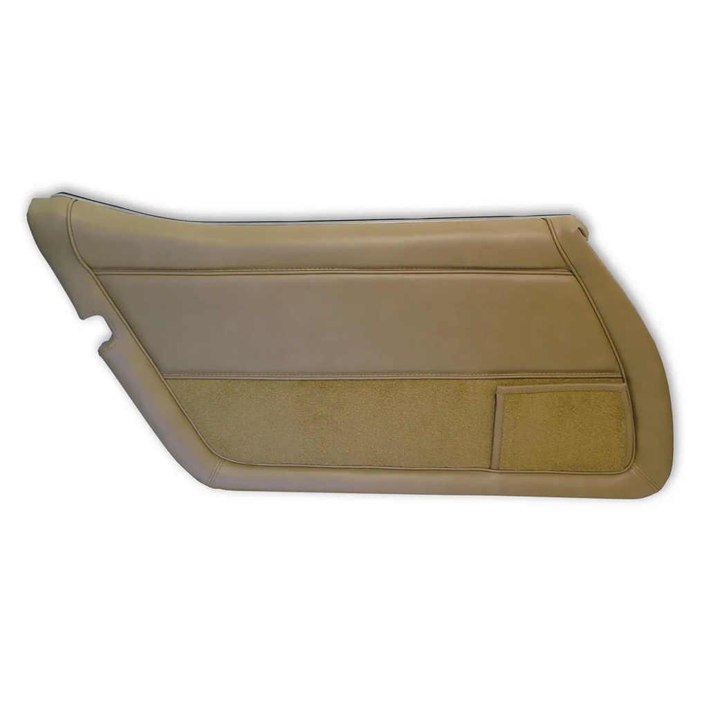 C3 1978-1982 Corvette Door Pane - Vinyl w/Carpet - LH