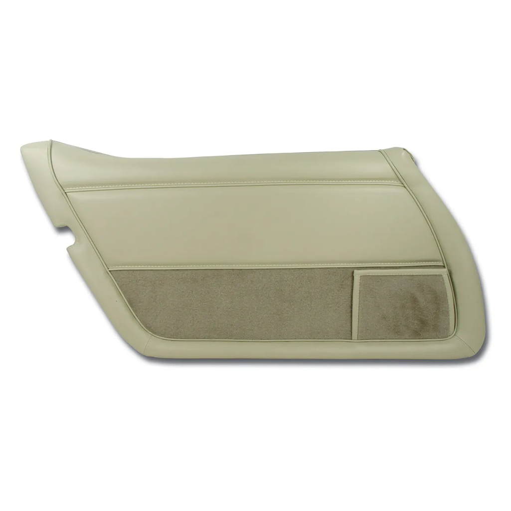 C3 1978-1982 Corvette Door Pane - Vinyl w/Carpet - LH