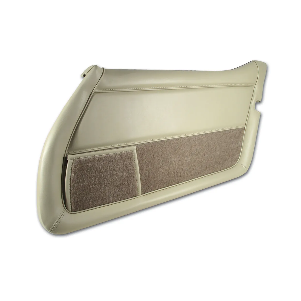 C3 1978-1982 Corvette Door Pane - Vinyl w/Carpet - RH