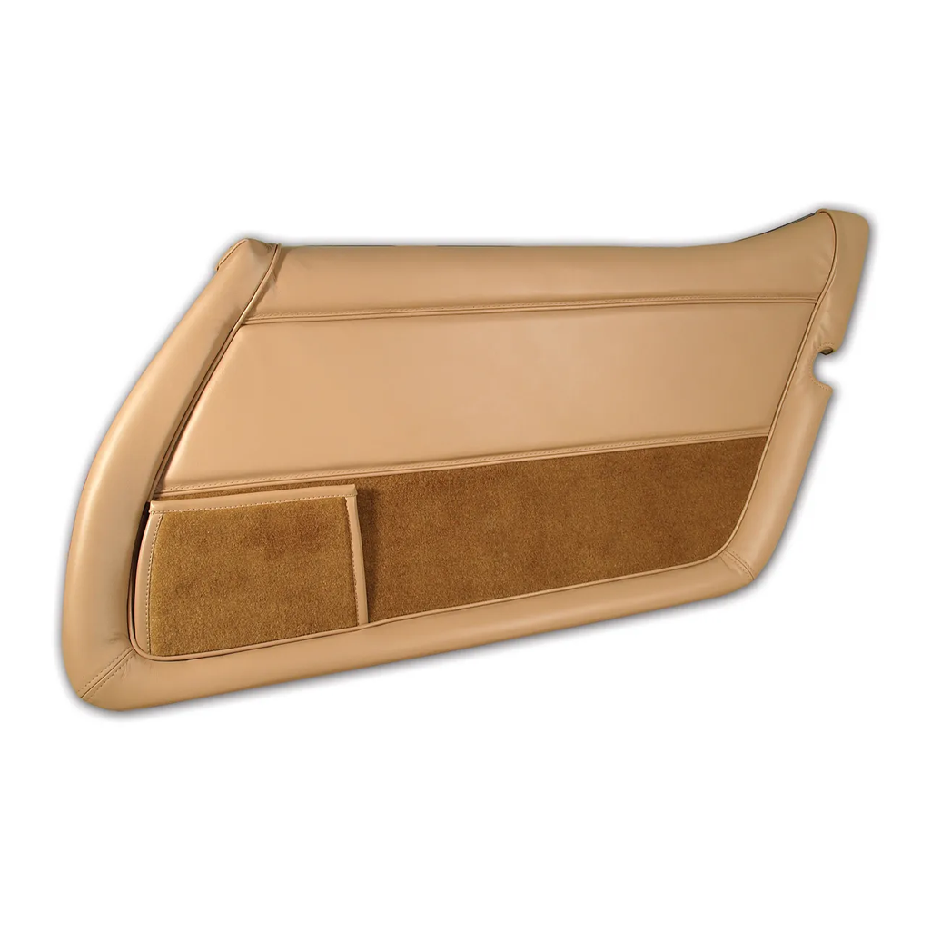 C3 1978-1982 Corvette Leather Door Panel W/Carpet - Right Hand