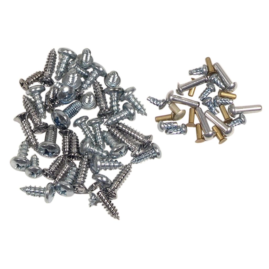 C1 1956-1962 Corvette Hardtop Rebuild Hardware Set, 66pc