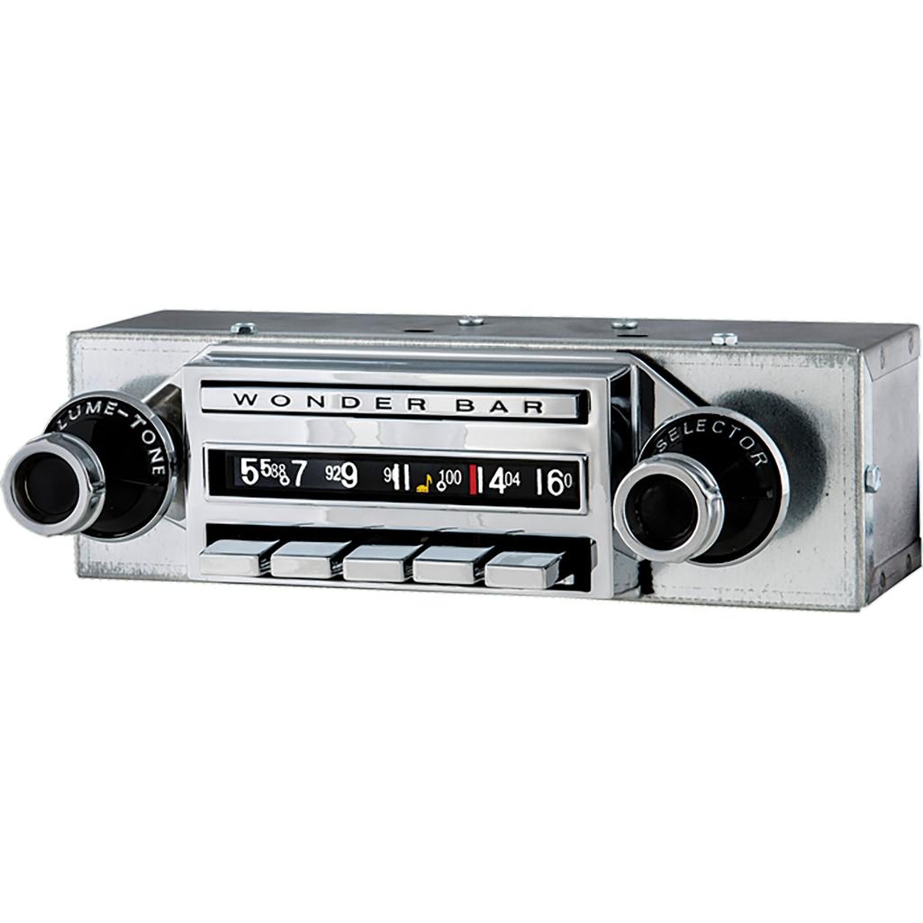 C1 1959-1960 Corvette AM/FM Wonderbar Stereo Radio W/Bluetooth & Upgraded Power Supply