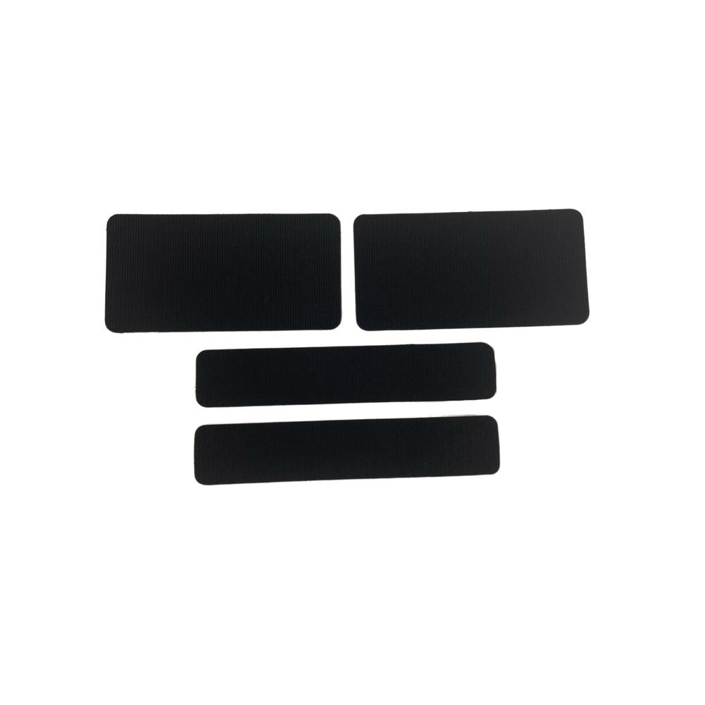 C8 Corvette Z06 Sun Visor Warning Label Covers : Black Suede