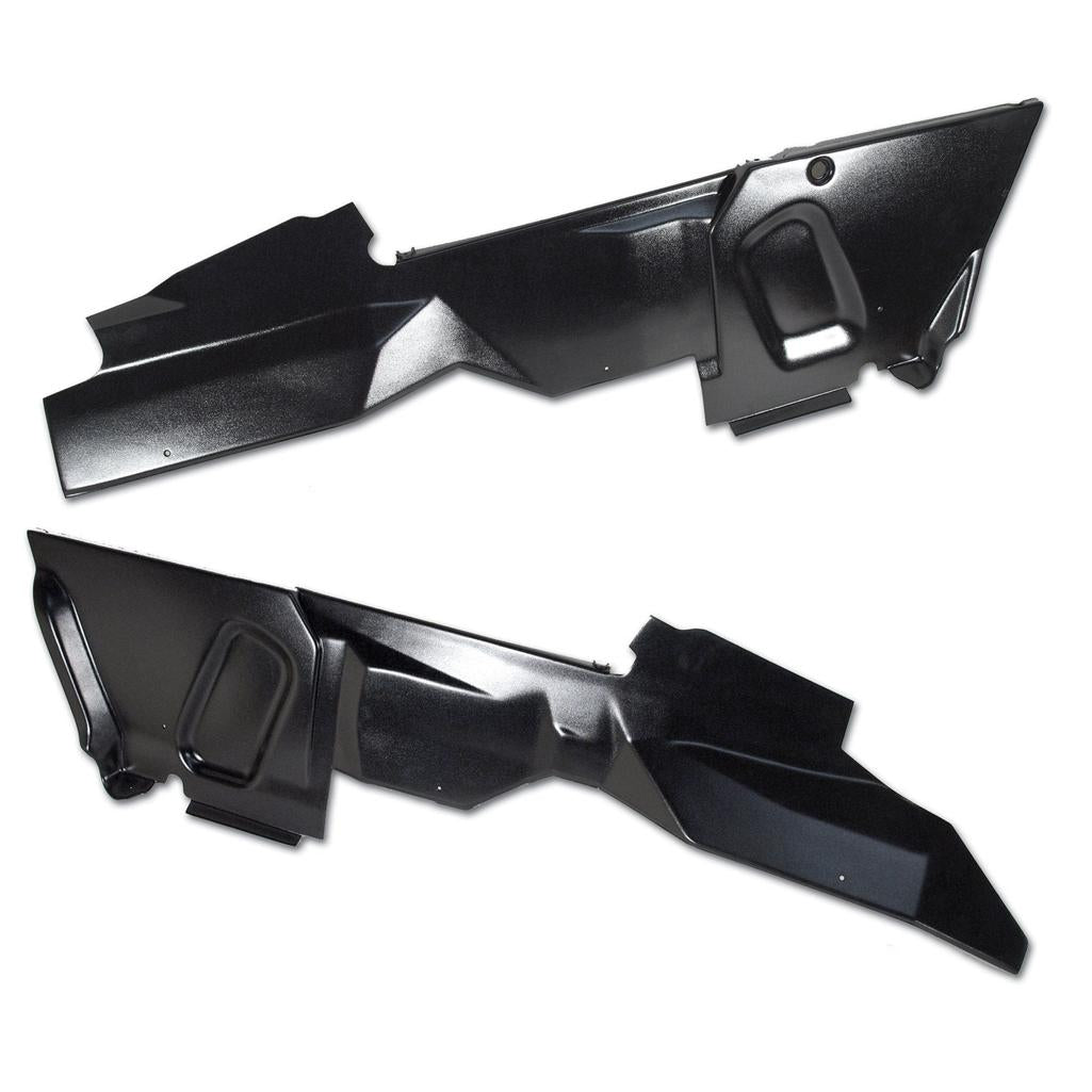 C4 1984-1987 Corvette Console Side Panels, Black