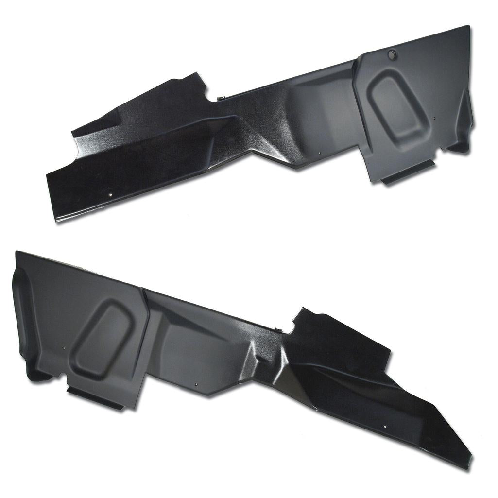 C4 1984-1987 Corvette Console Side Panels, Graphite