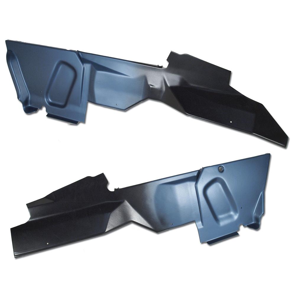 C4 1984-1985 Corvette Console Side Panels, Blue