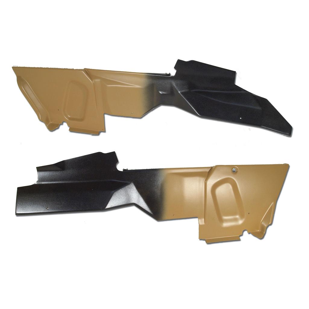 C4 1984-1987 Corvette Console Side Panels, Saddle