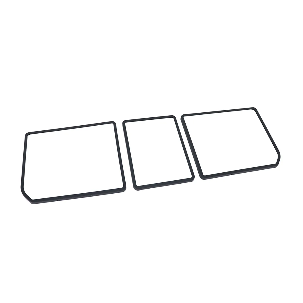 C3 1968-1979 Corvette Rear Compartment Unit Door Frames - 3-Piece