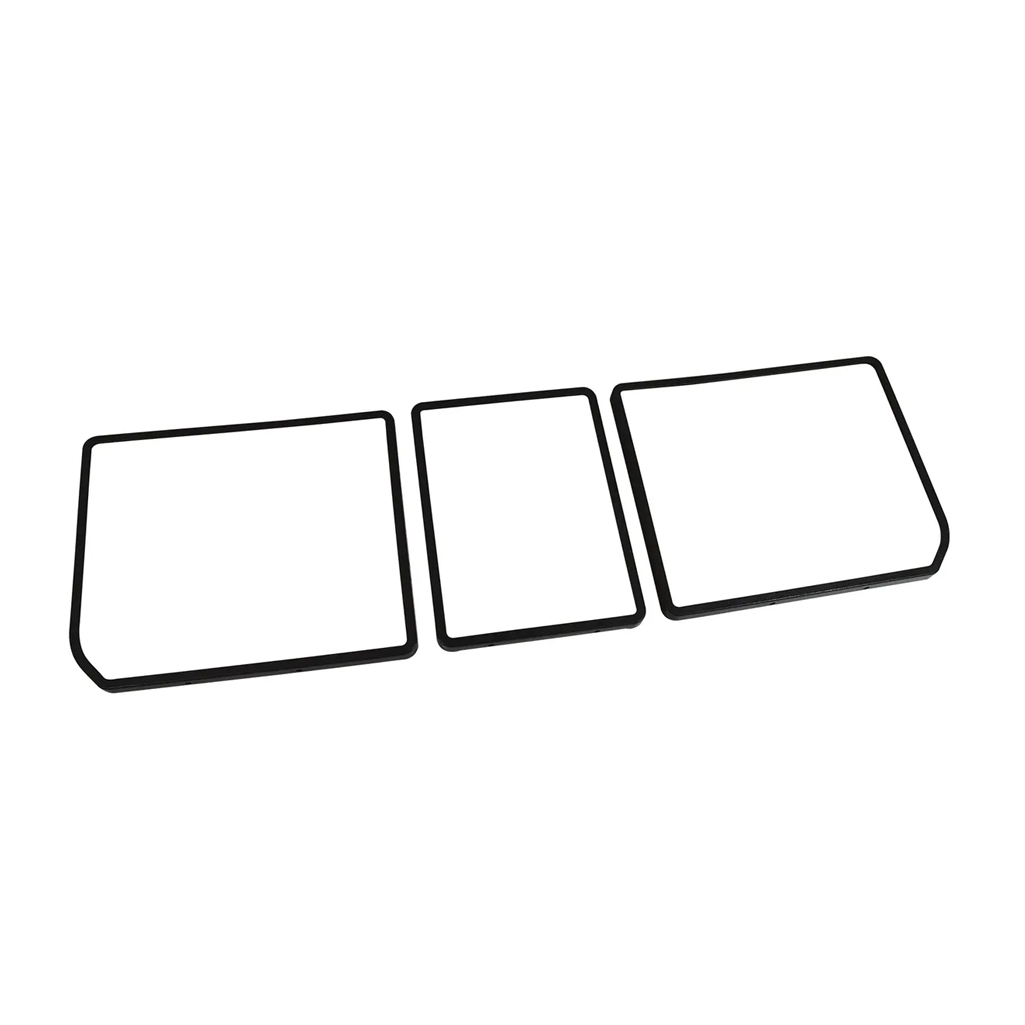 C3 1968-1979 Corvette Rear Compartment Unit Door Frames - 3-Piece