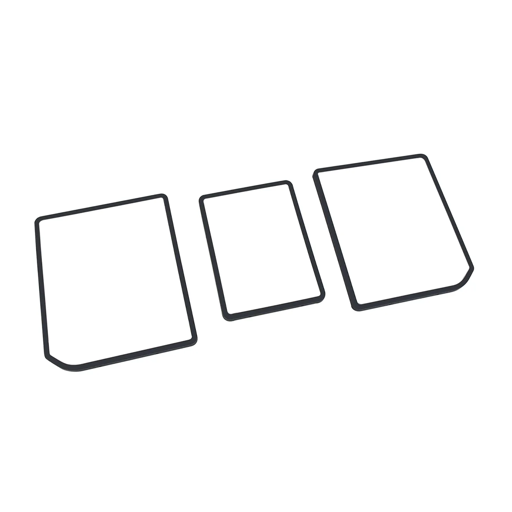 C3 1968-1979 Corvette Rear Compartment Unit Door Frames - 3-Piece