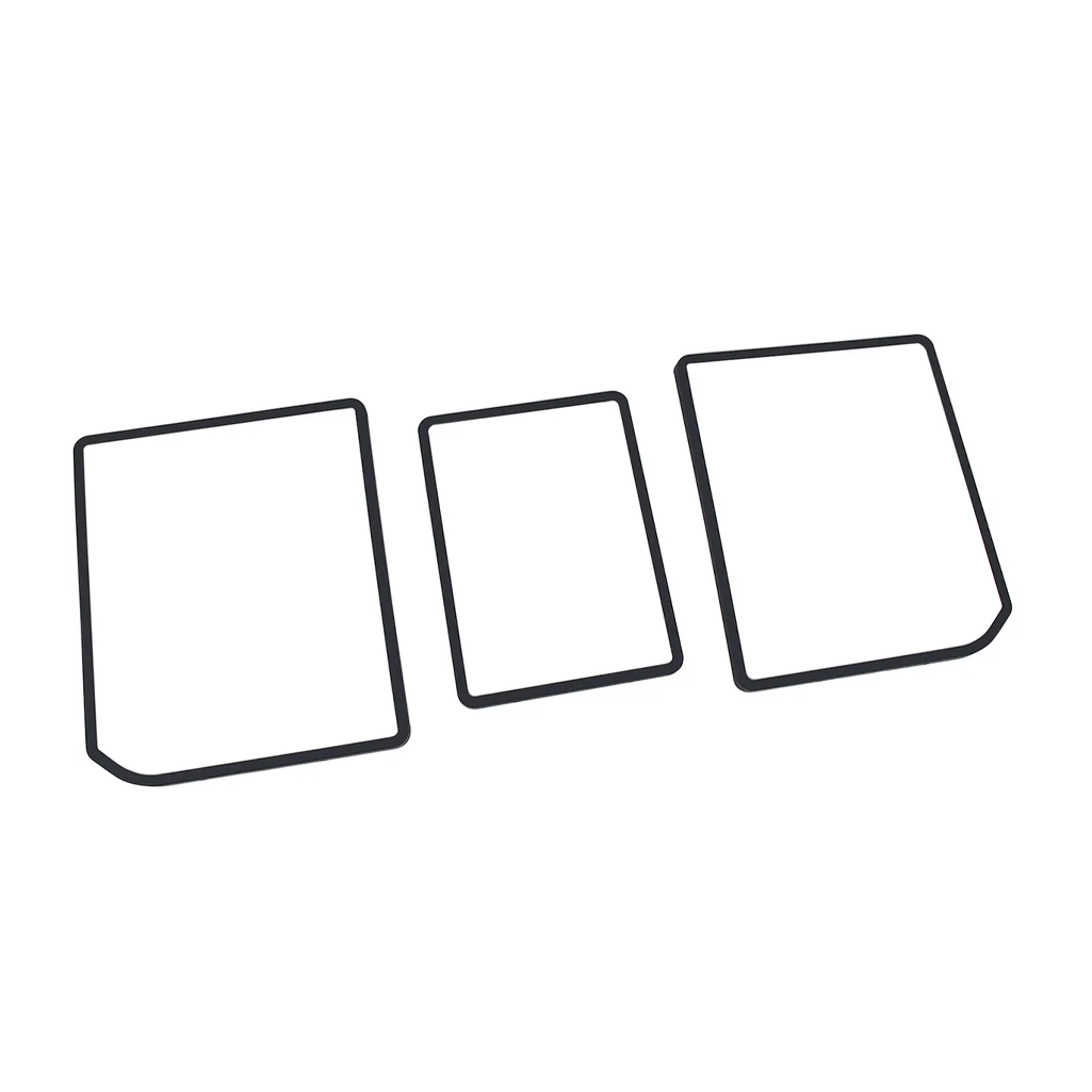 C3 1968-1979 Corvette Rear Compartment Unit Door Frames - 3-Piece