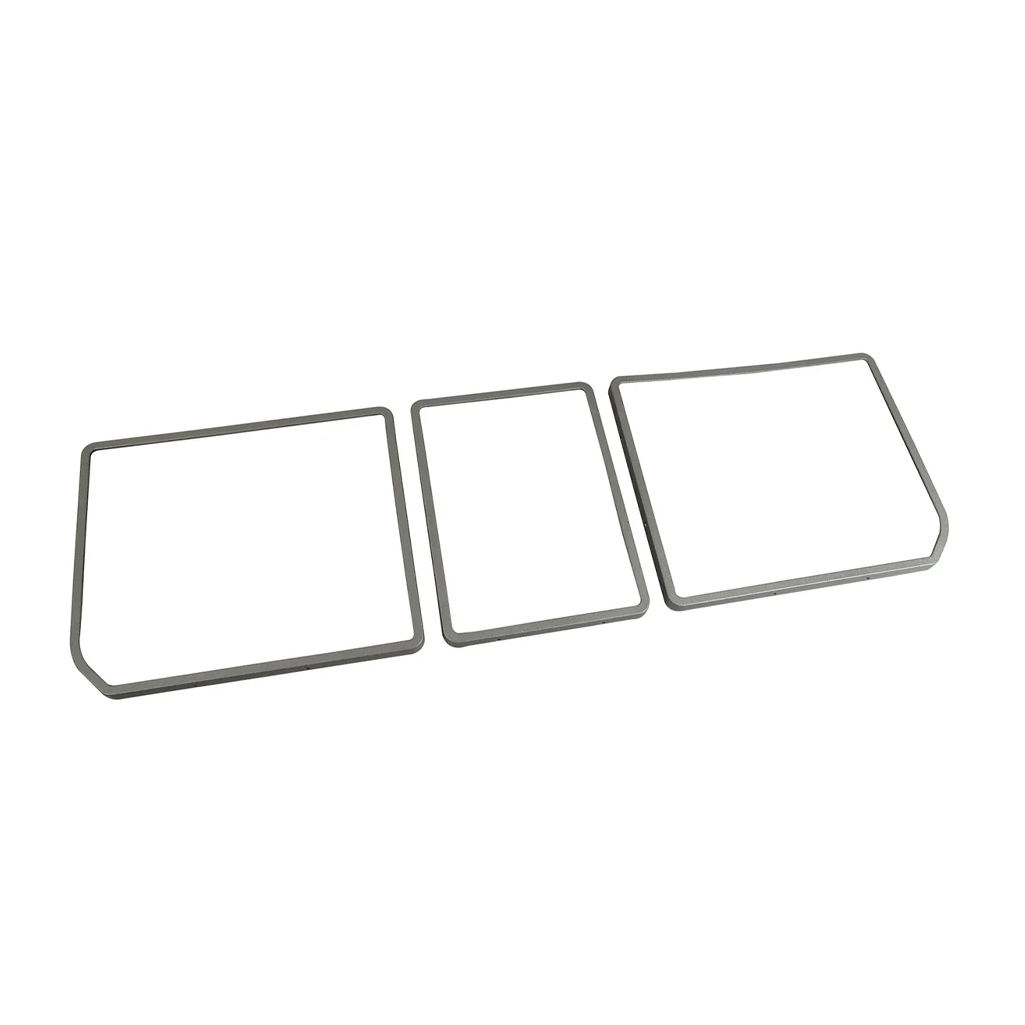 C3 1968-1979 Corvette Rear Compartment Unit Door Frames - 3-Piece