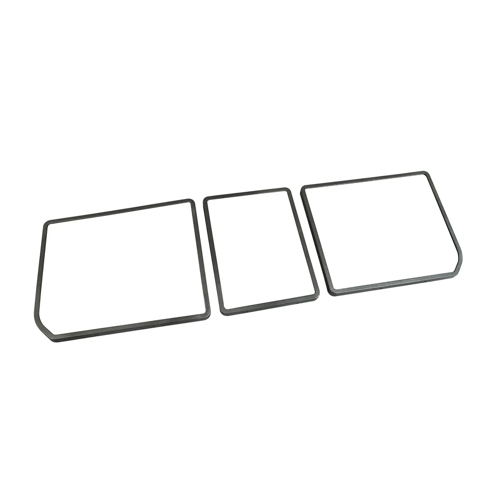 C3 1968-1979 Corvette Rear Compartment Unit Door Frames - 3-Piece