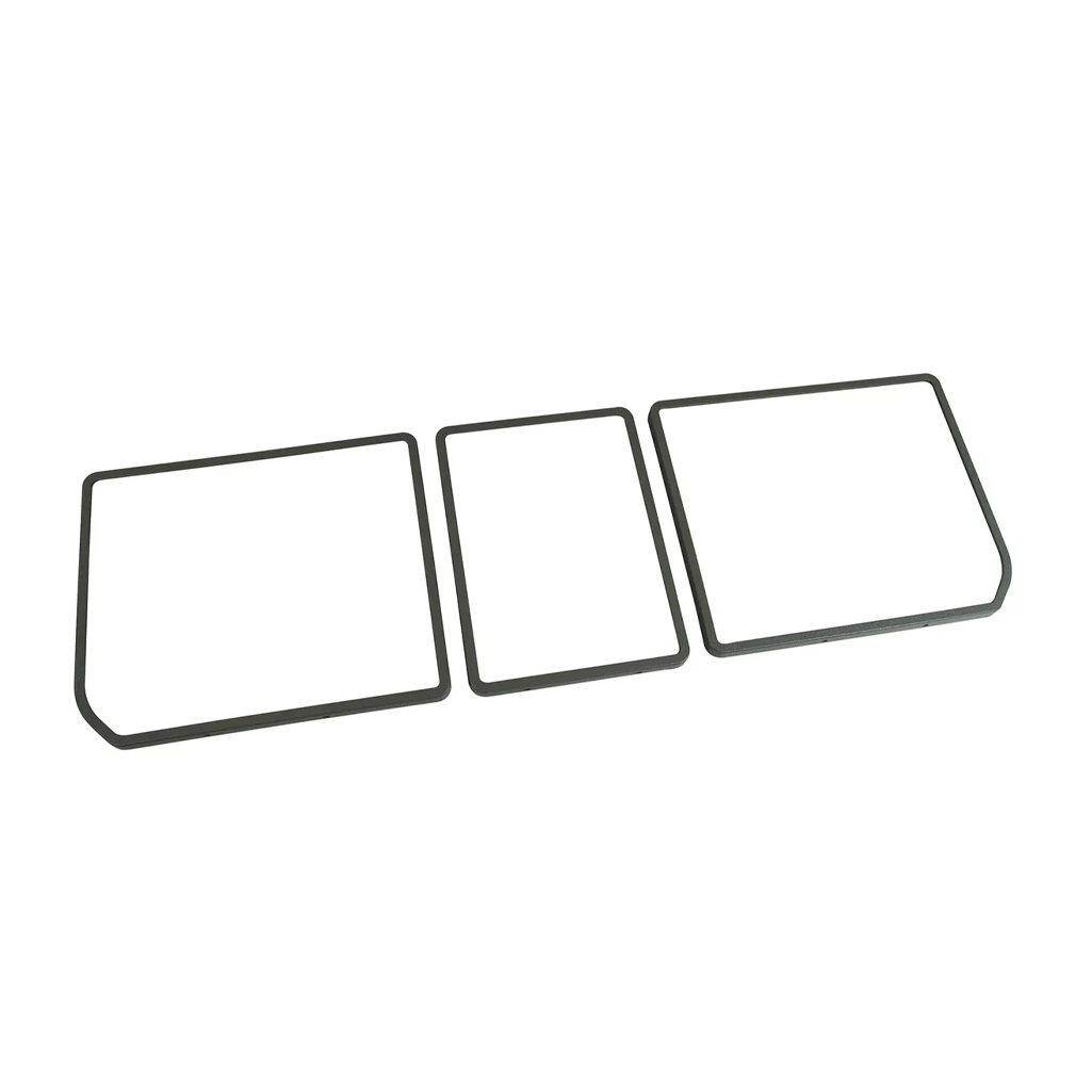 C3 1968-1979 Corvette Rear Compartment Unit Door Frames - 3-Piece