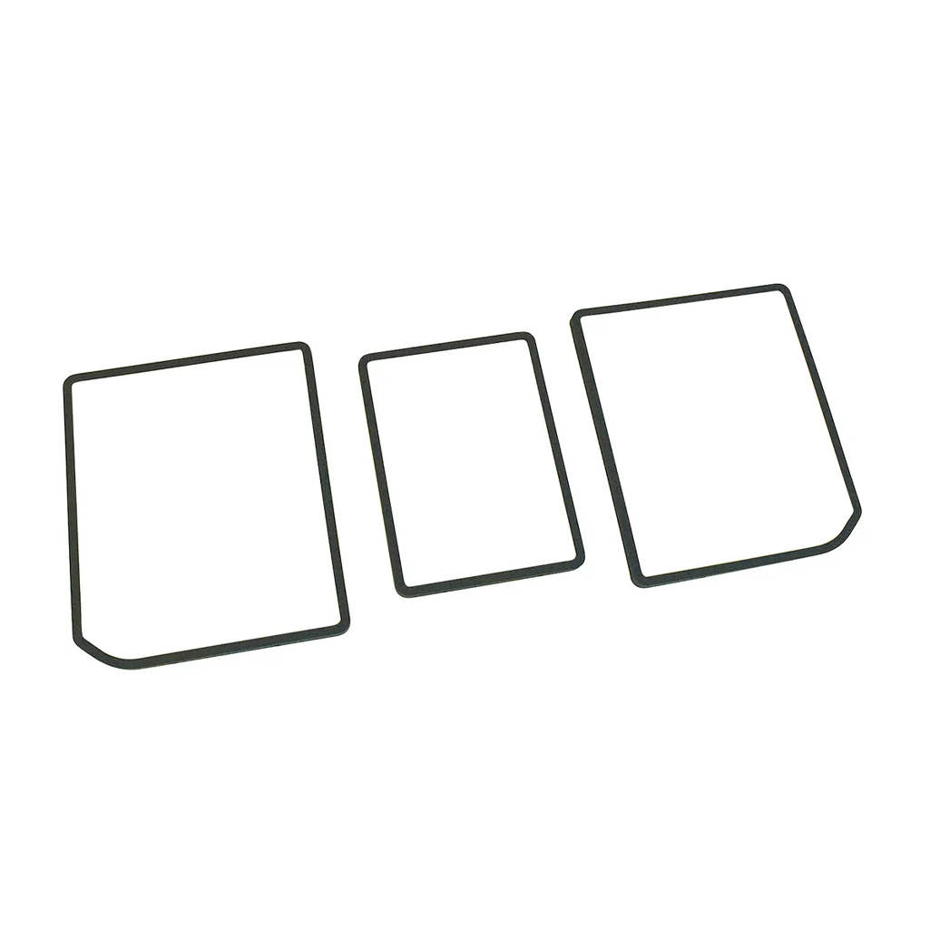 C3 1968-1979 Corvette Rear Compartment Unit Door Frames - 3-Piece