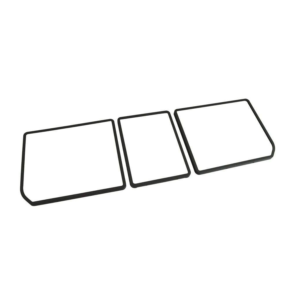 C3 1968-1979 Corvette Rear Compartment Unit Door Frames - 3-Piece