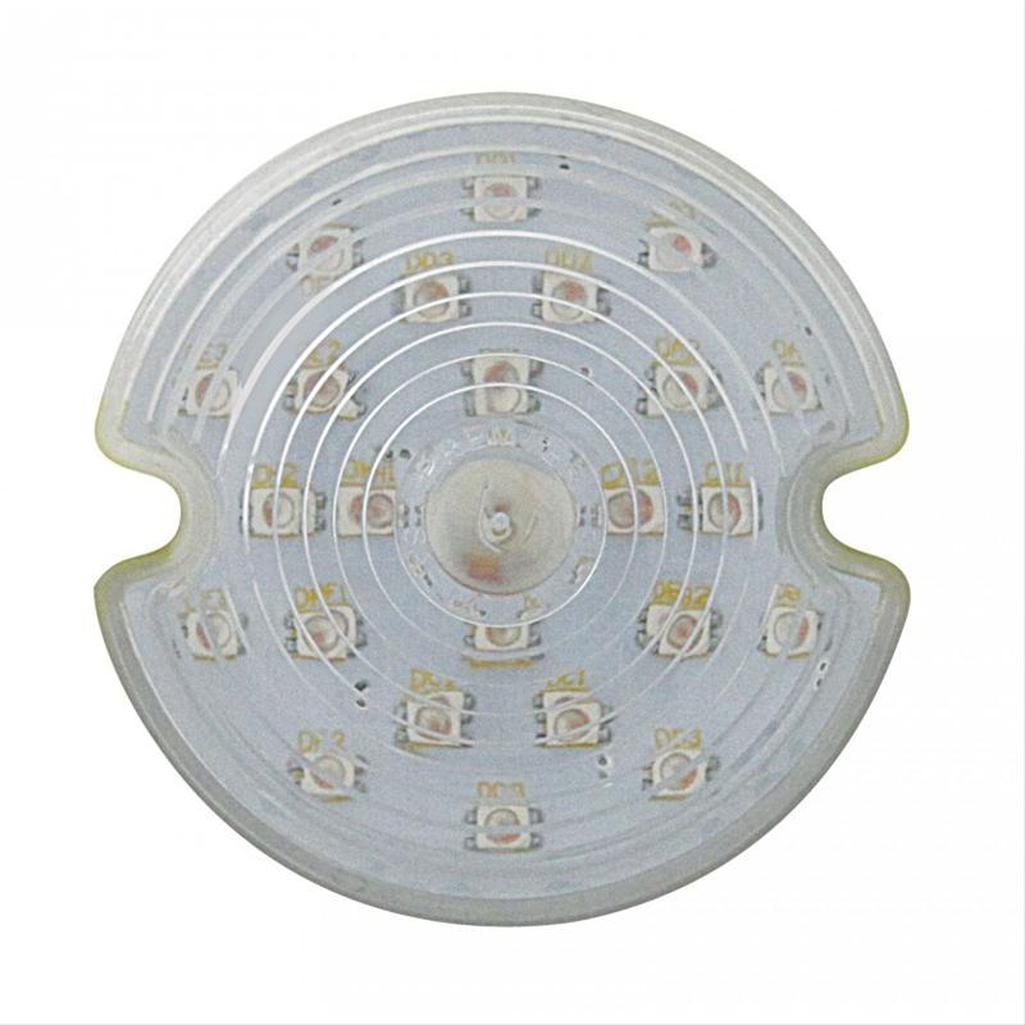 C1 1953-1962 Corvette Clear LED Parking Light Lens Assembly