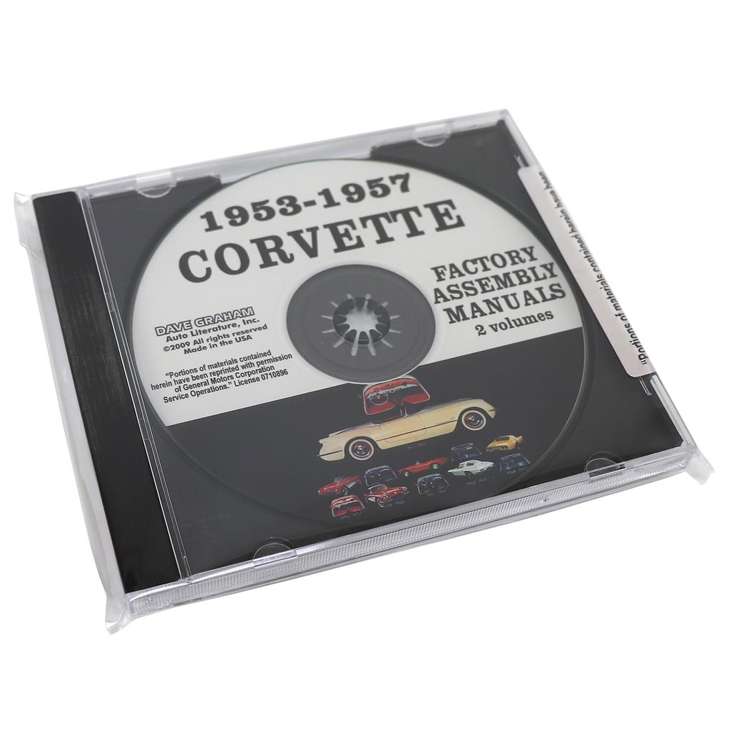 C1 1953-1957 Corvette Assembly Manual CD - Corvette