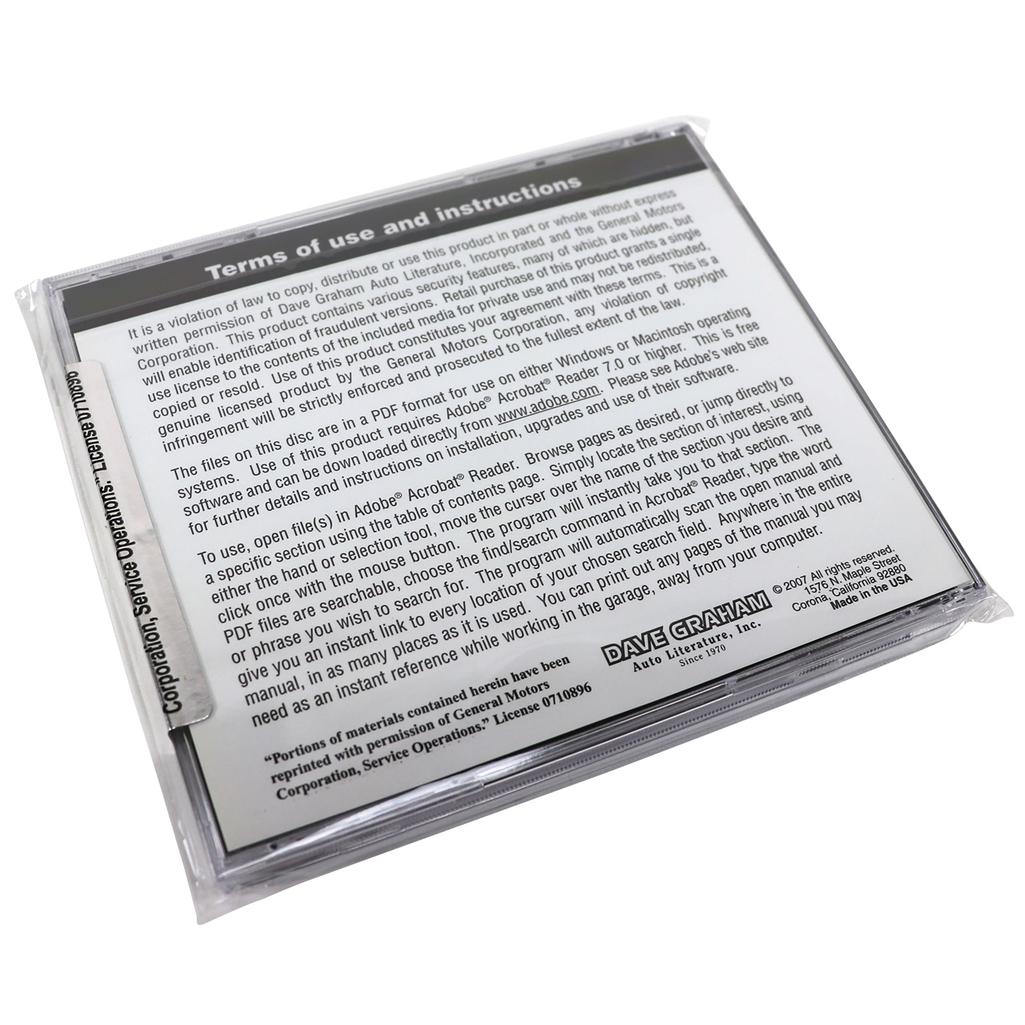 C3 1968-1972 Corvette Assembly Manual CD - Corvette