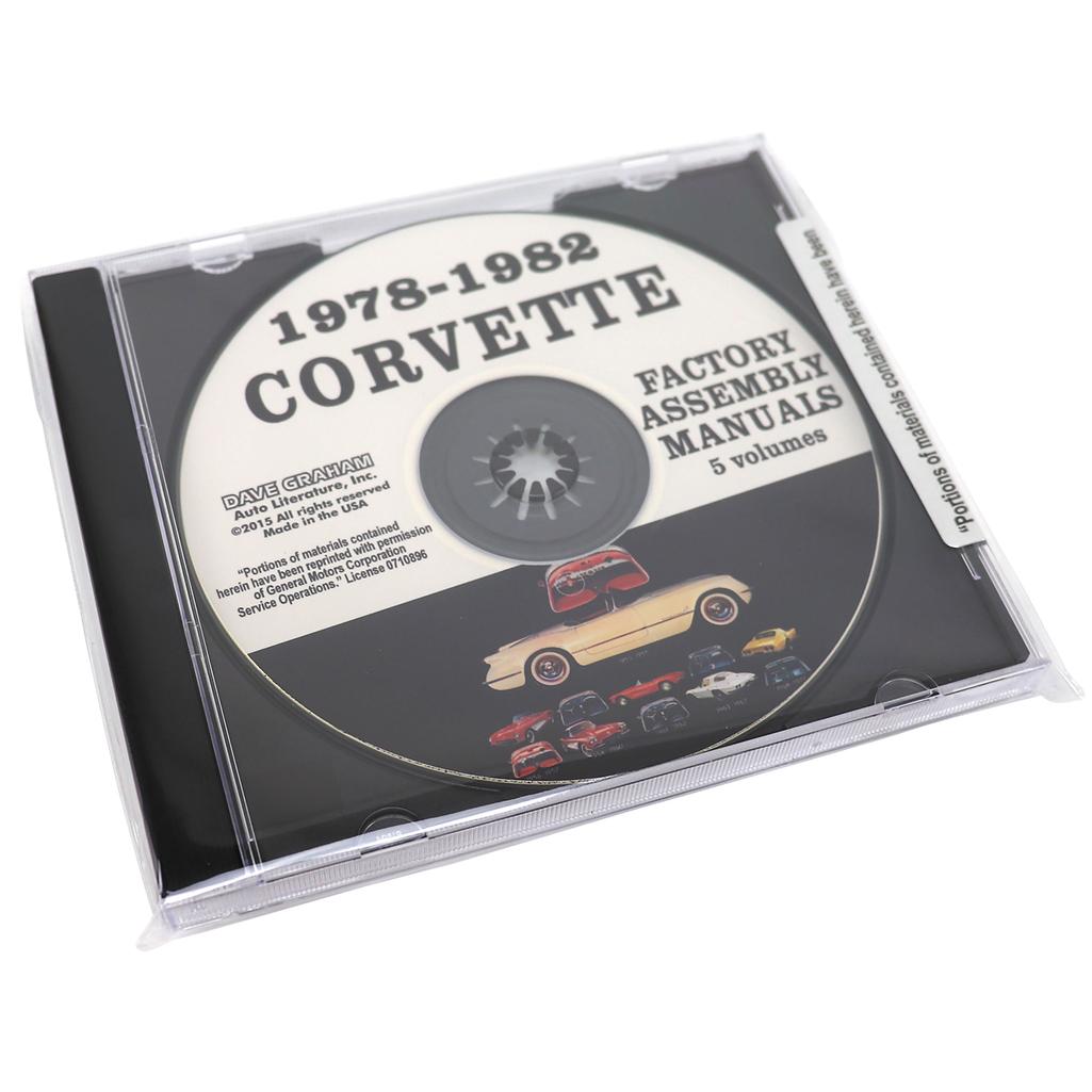 C3 1978-1982 Corvette Assembly Manual CD - Corvette