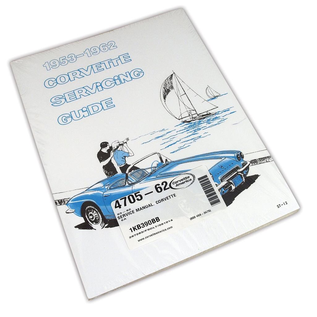 C1 1953-1962 Corvette Service Manual, Corvette