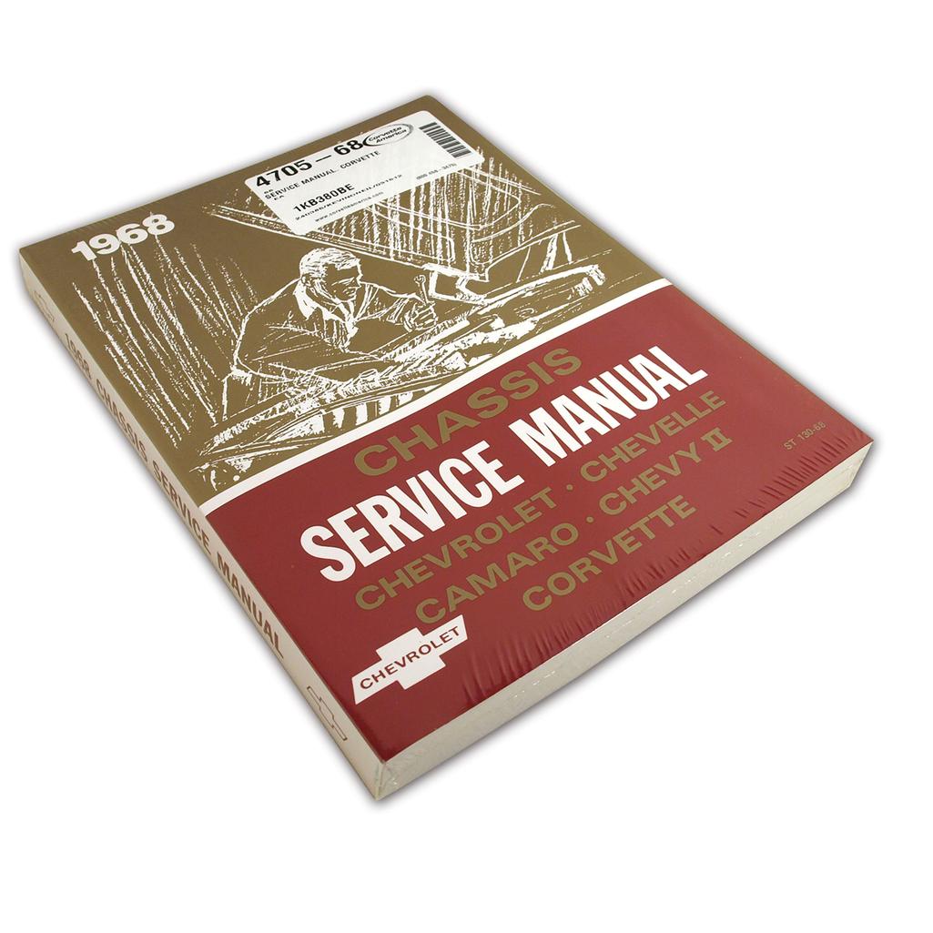 C3 1968 Corvette Service Manual, Corvette