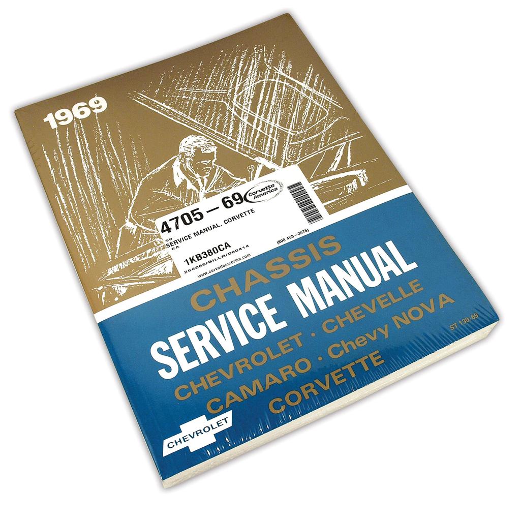 C3 1969 Corvette Service Manual, Corvette