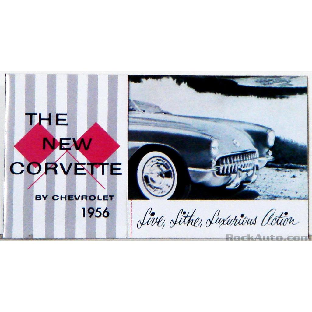 C1 1956 Corvette Owners Manual, Corvette