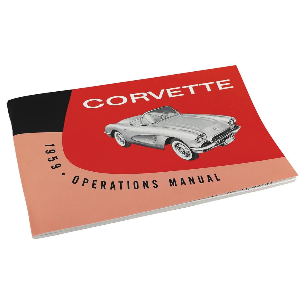 C1 1959 Corvette Owners Manual, Corvette