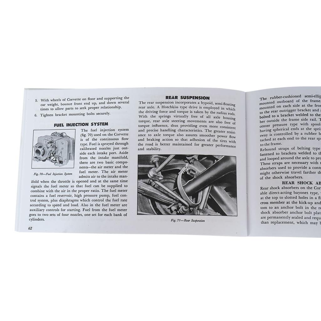 C1 1961 Corvette Owners Manual, Corvette
