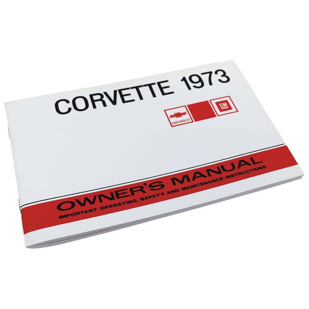 C3 1973 Corvette Owners Manual, Corvette