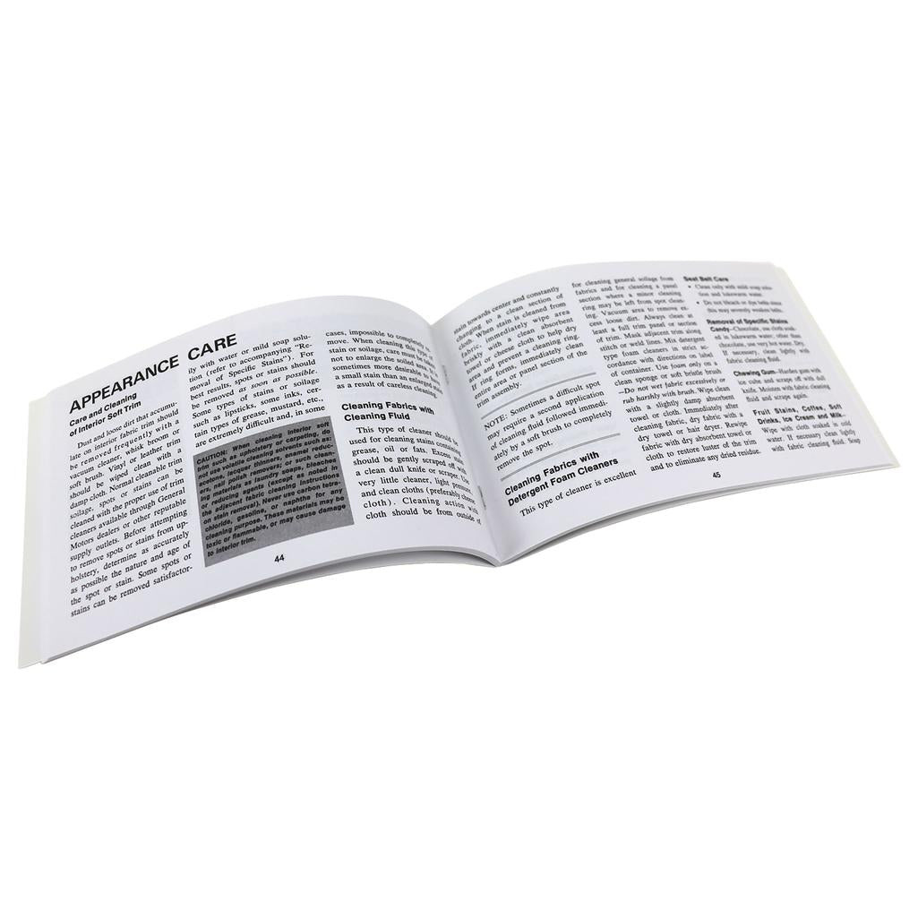 C3 1973 Corvette Owners Manual, Corvette