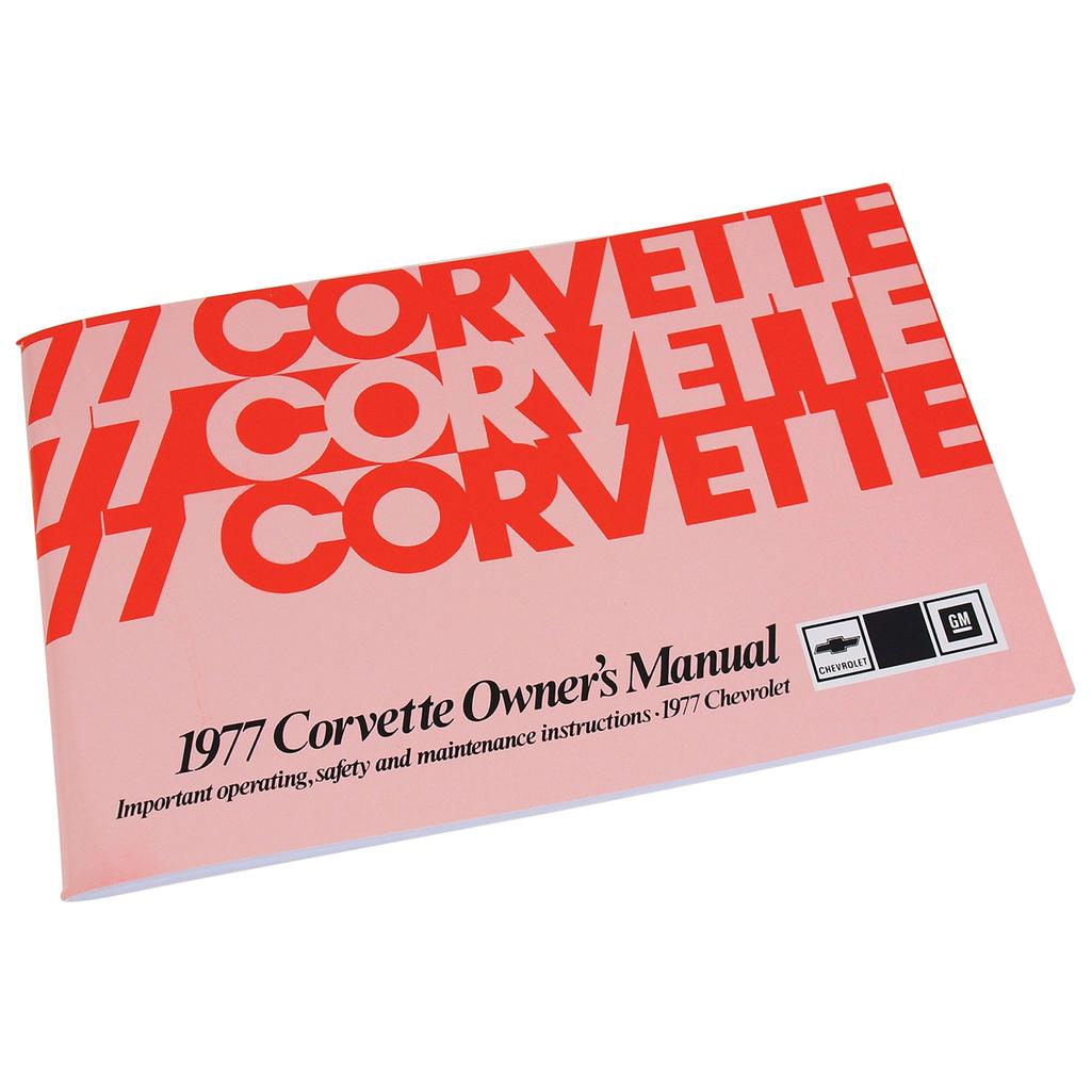 C3 1977 Corvette Owners Manual, Corvette