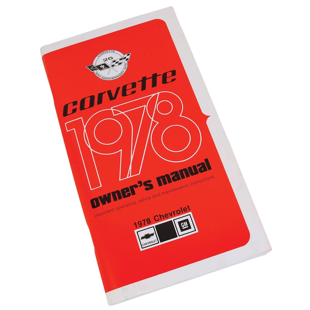 C3 1978 Corvette Owners Manual, Corvette
