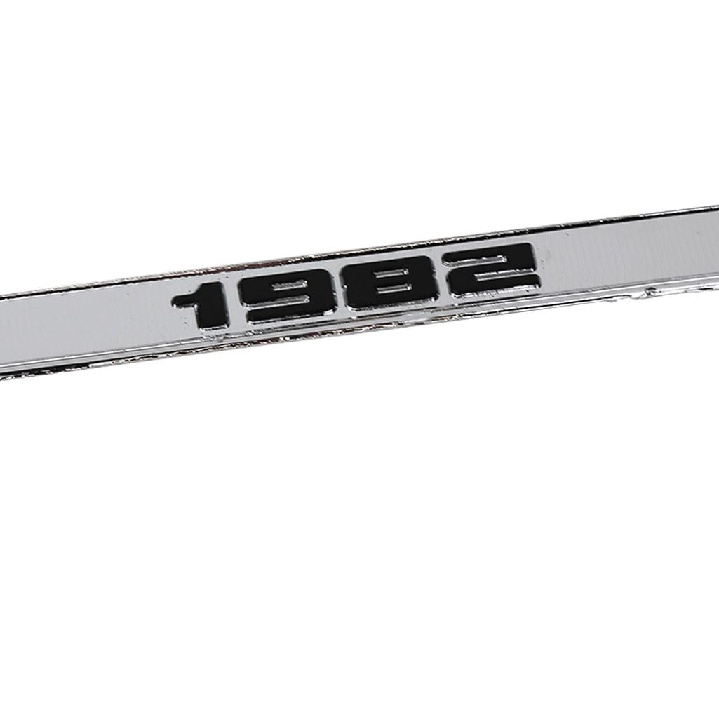 C3 1982 Corvette License Plate Frame, Corvette Chrome