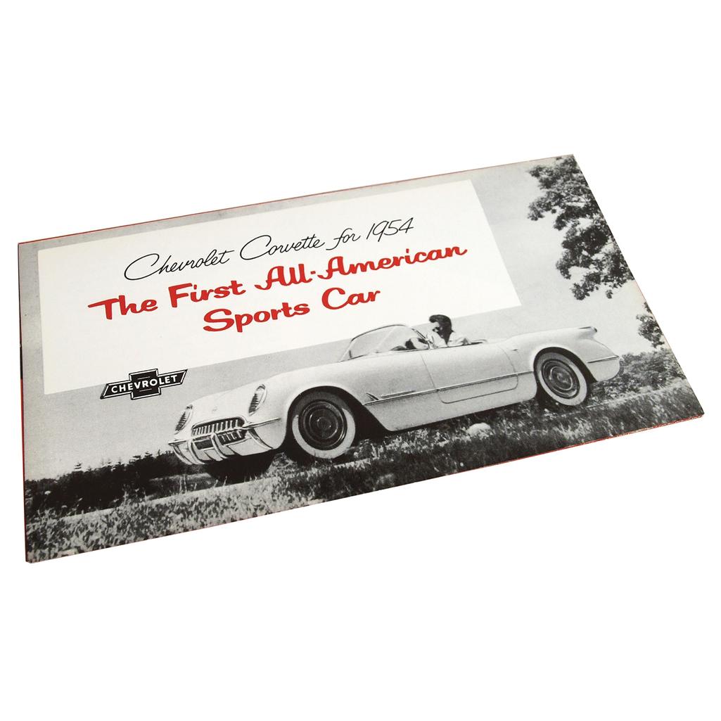 C1 1954 Corvette Sales Brochure, Corvette