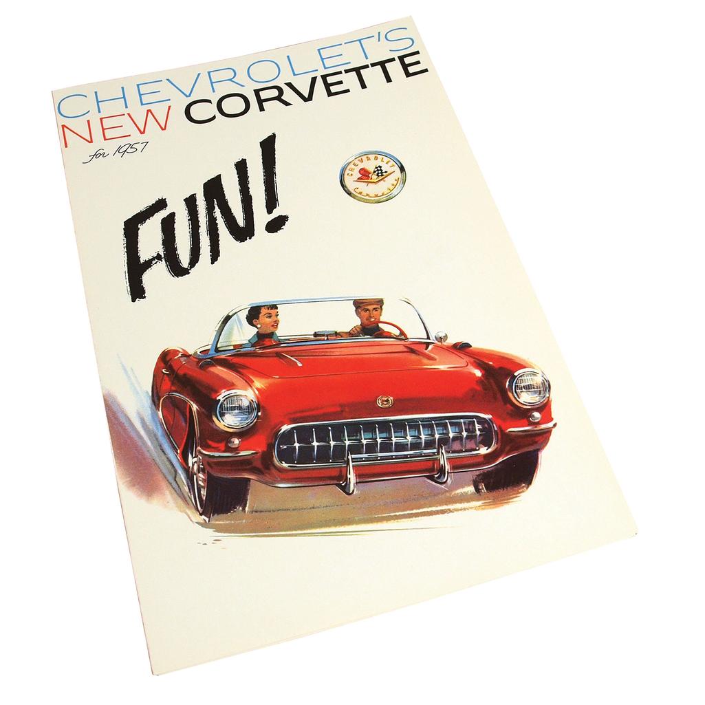 C1 1957 Corvette Sales Brochure, Corvette