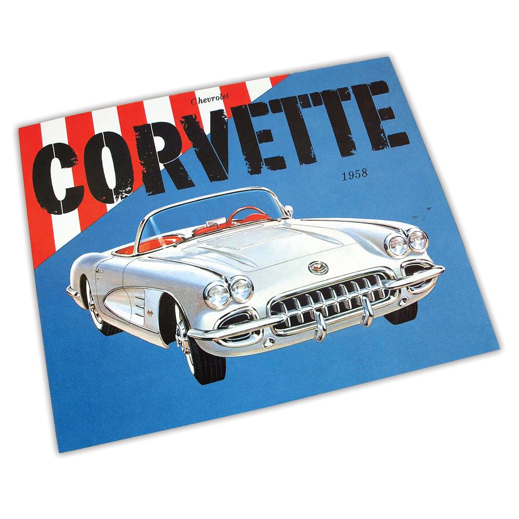C1 1958 Corvette Sales Brochure, Corvette