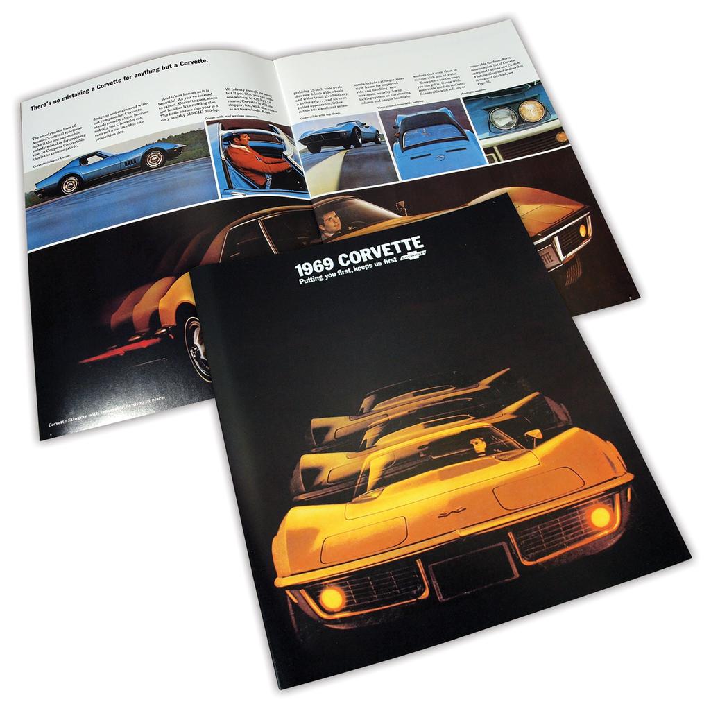 C3 1969 Corvette Sales Brochure, Corvette