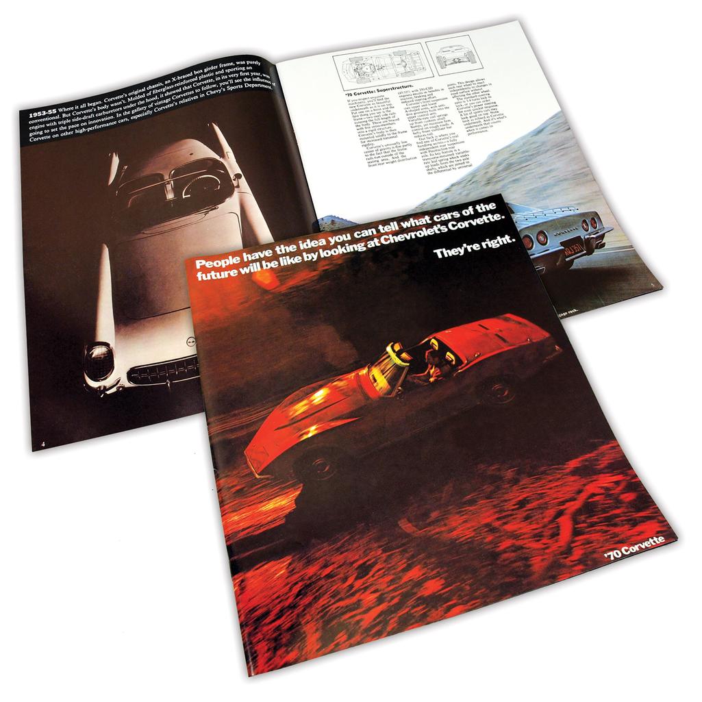 C3 1970 Corvette Sales Brochure, Corvette